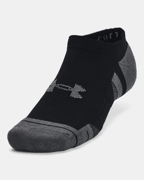 Under Armour Calcetines invisibles de algodón UA Performance unisex - Paquete de 3   Mejor oferta