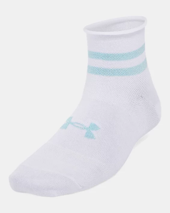 Under Armour Calcetines UA Essential Quarter para mujer - Paquete de 3   En línea