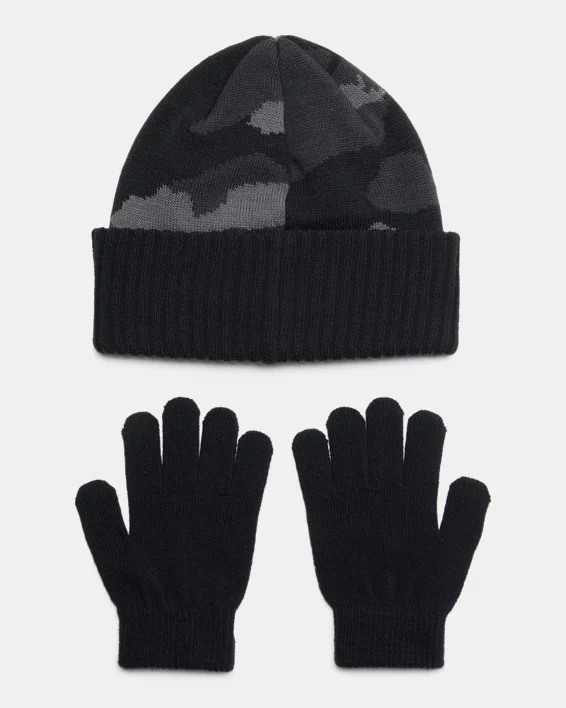 Under Armour Set de gorro y guantes UA para niño   Descuento