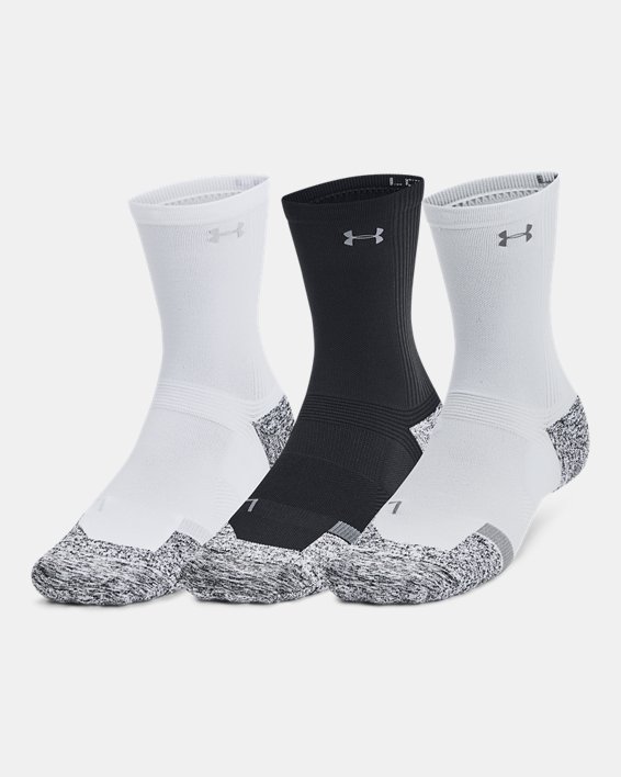 Under Armour Calcetines de media caña UA ArmourDry® Pro unisex - Paquete de 3  