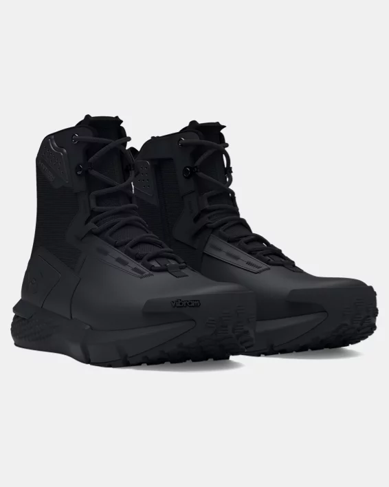 Under Armour Botas tácticas impermeables con cremallera UA Valsetz para hombre   Ofertas de temporada