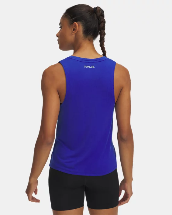 Under Armour Camiseta de tirantes UA Trail Run para mujer   Rebajas de fin de temporada