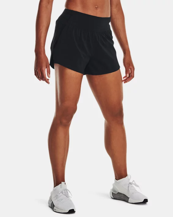 Under Armour Pantalón corto 2 en 1 UA Vanish para mujer  