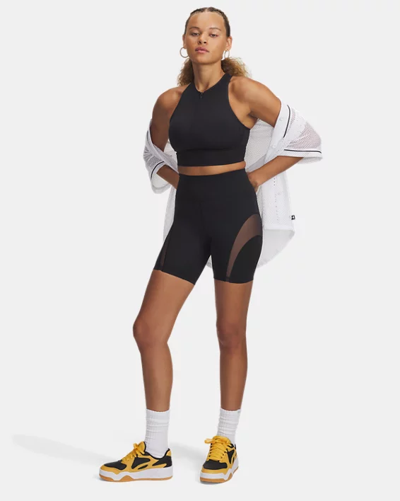Under Armour Camiseta de tirantes con cremallera UA Meridian para mujer   Oferta especial