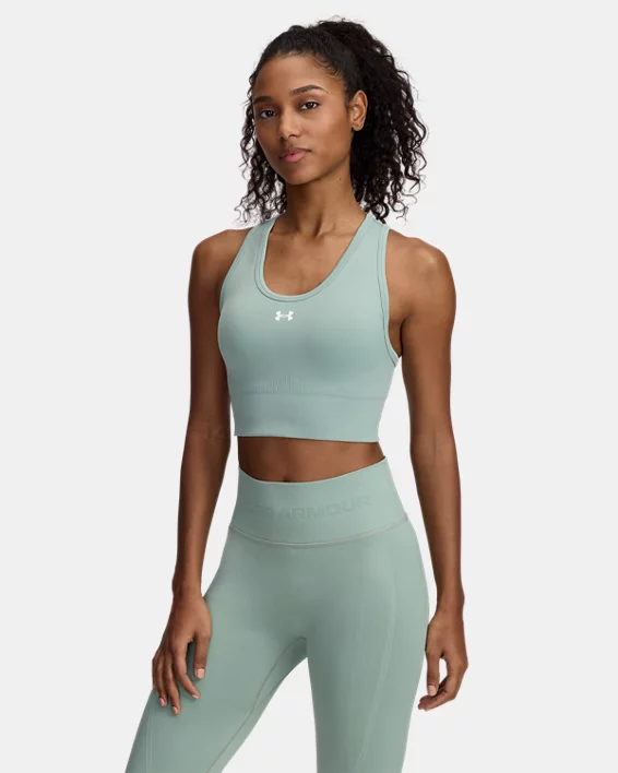 Under Armour Sujetador deportivo de sujeción media UA Vanish Seamless para mujer   Envío gratis