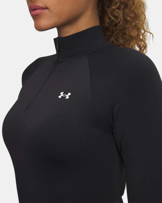 Under Armour Parte superior con cremallera de ¼ sin costuras UA Vanish para mujer   Último día