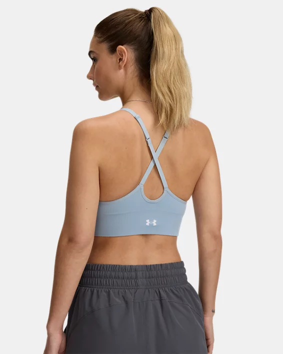 Under Armour Sujetador deportivo de sujeción baja UA Vanish Seamless para mujer   Precio de fábrica
