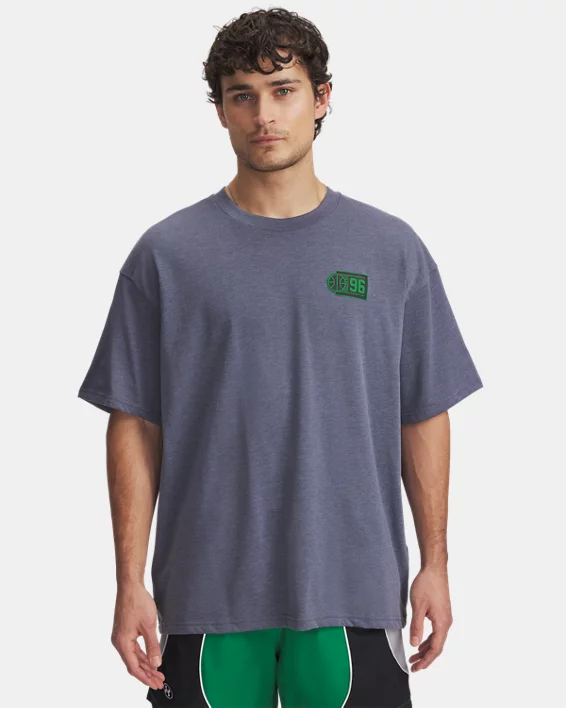 Under Armour Camiseta de manga corta UA Heavyweight Hoops Courtside para hombre   En oferta