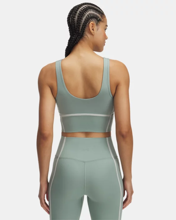 Under Armour Camiseta de tirantes corta con ribete UA Meridian para mujer   Ofertas especiales