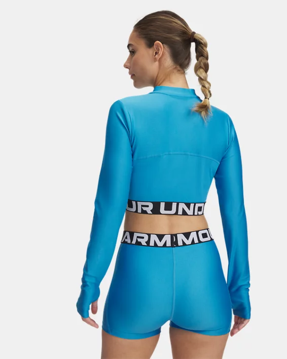Under Armour Camiseta de manga larga con cremallera de ¼ HeatGear® Rib para hombre   Rebajas de fábrica