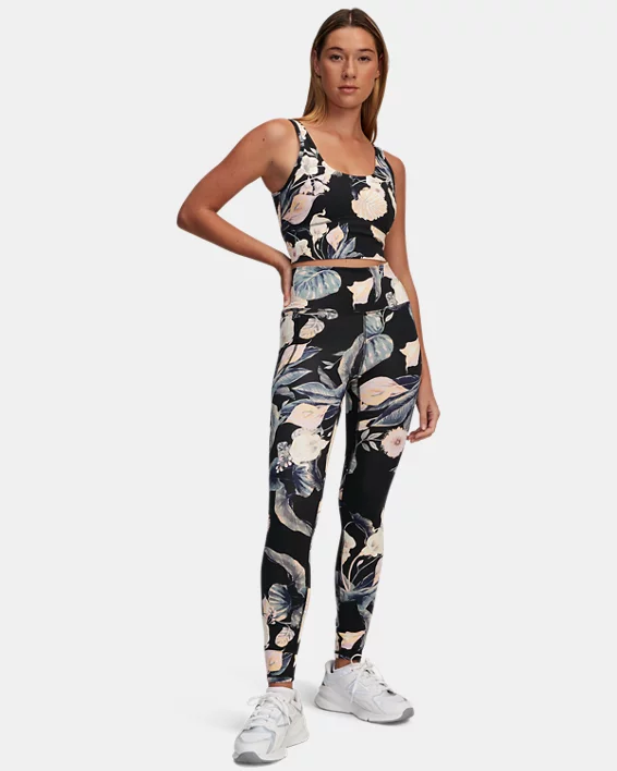 Under Armour Camiseta de tirantes corta y estampada UA Meridian Fitted para mujer   Descuento