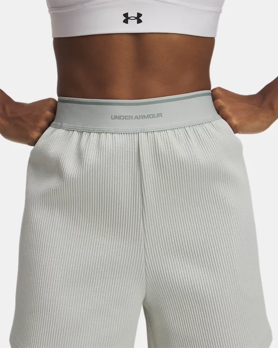 Under Armour Pantalón corto acanalado UA Meridian para mujer   Tienda