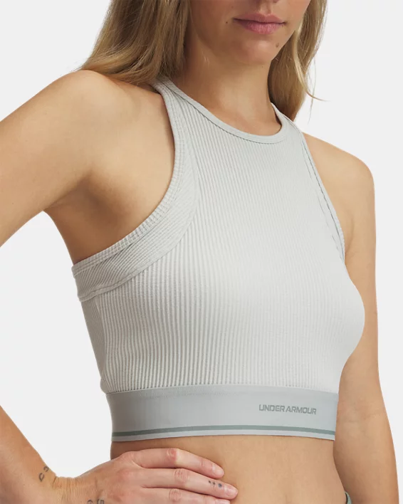 Under Armour Camiseta de tirantes UA Meridian Rib Branded para mujer   Liquidación