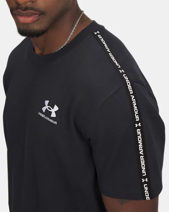 Under Armour Camiseta UA Icon Heavyweight Taping para hombre   Grandes ahorros