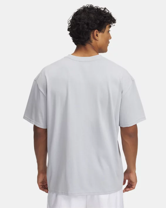 Under Armour Camiseta de manga corta UA Heavyweight Oversized Branded para hombre   Precio ultrabajo