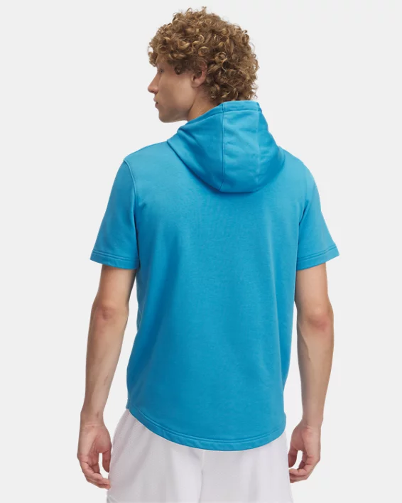 Under Armour Sudadera con capucha de manga corta UA Rival Terry para hombre   Rebajas