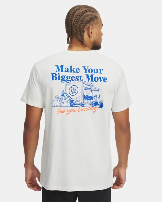 Under Armour Camiseta de manga corta UA Heavyweight Moving Day Illustration para hombre   Descuento