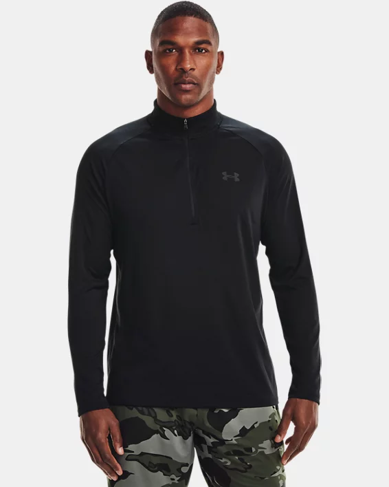 Under Armour Camiseta de manga larga UA Tech™ ½ Zip para hombre  