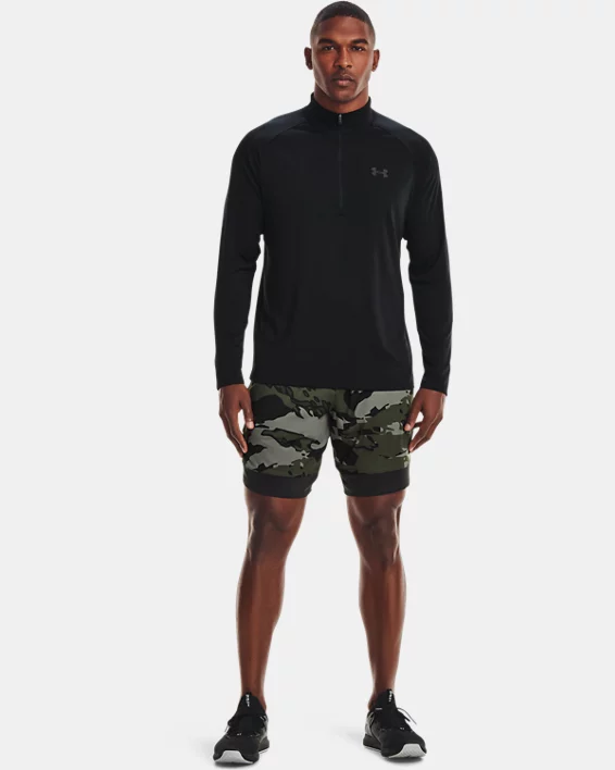 Under Armour Camiseta de manga larga UA Tech™ ½ Zip para hombre   Liquidación