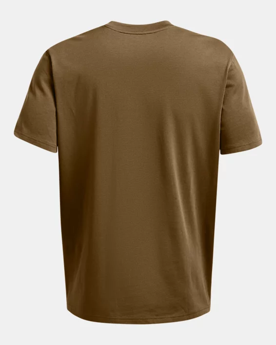 Under Armour Camiseta de manga corta UA Heavyweight Left Chest Patch para hombre   Oferta especial