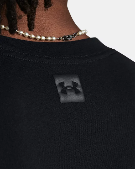 Under Armour Camiseta de manga larga UA Heavyweight Tonal Wordmark para hombre   Promoción trimestral