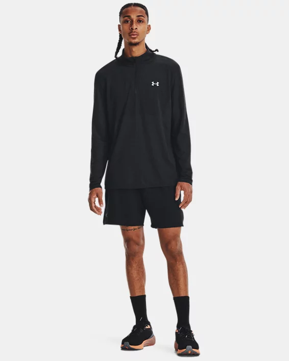 Under Armour Parte de arriba con cremallera de ¼ UA Seamless Stride para hombre   Superdescuento