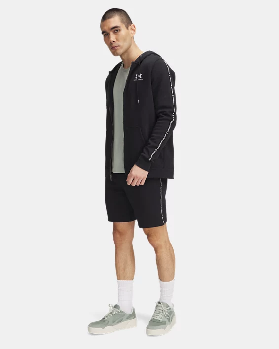 Under Armour Pantalón corto UA Icon Fleece Taping para hombre   Mejor oferta
