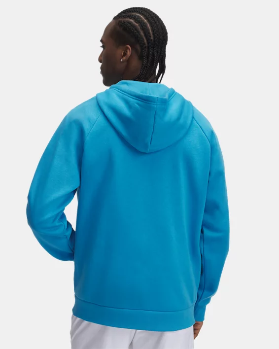 Under Armour Sudadera con capucha y cremallera completa de tejido Fleece UA Rival para hombre   Promoción trimestral