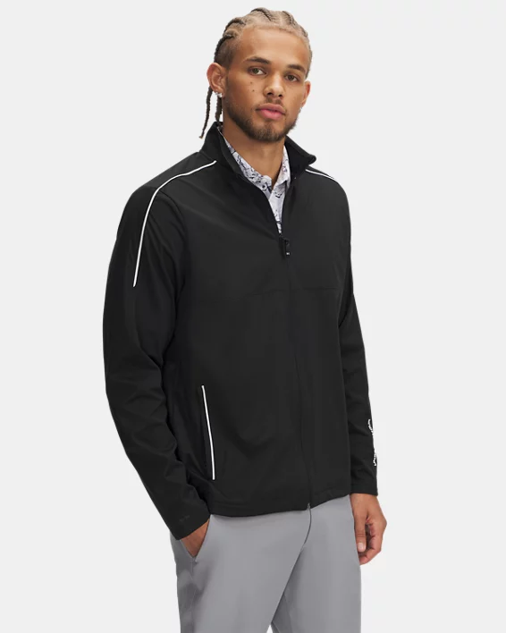 Under Armour Parte de arriba con cremallera completa UA Drive Wind para hombre   Superdescuento