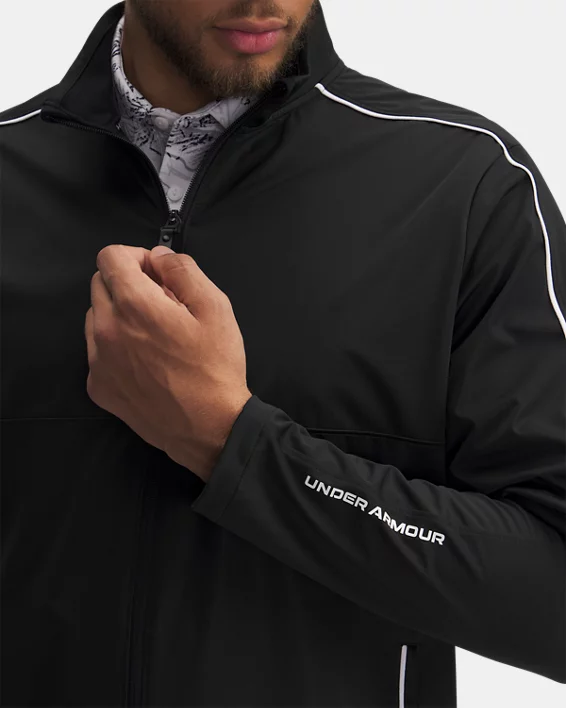 Under Armour Parte de arriba con cremallera completa UA Drive Wind para hombre   Superdescuento