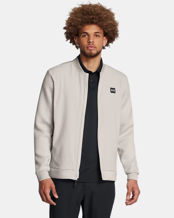 Under Armour Chaqueta con cremallera completa UA Drive Pro Storm Hybrid para hombre  