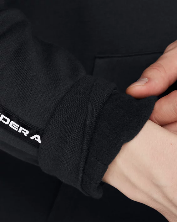 Under Armour Sudadera con capucha UA Icon Fleece Taping para hombre   Tienda de fábrica