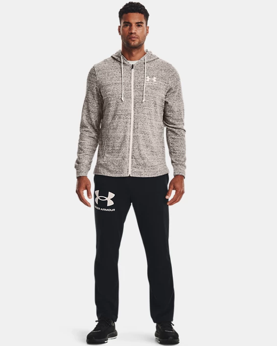 Under Armour Sudadera con cremallera completa UA Rival Terry para hombre   Libre de impuestos