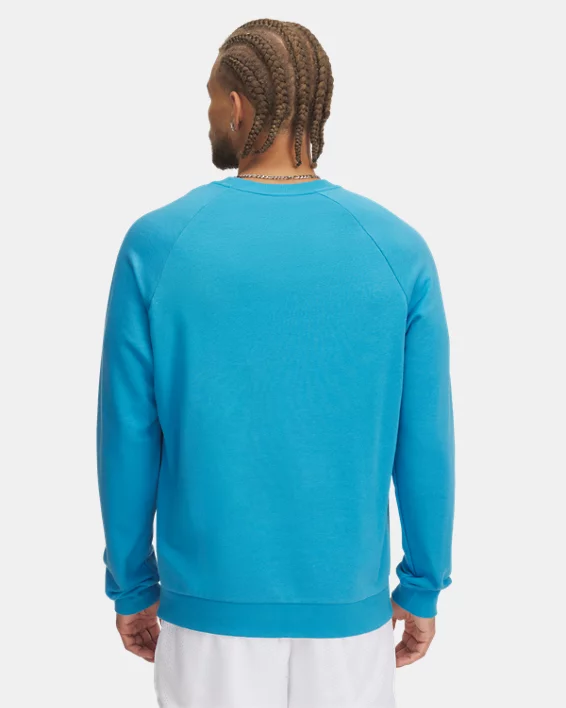 Under Armour Sudadera con cuello redondo UA Rival Fleece para hombre   Ofertas especiales
