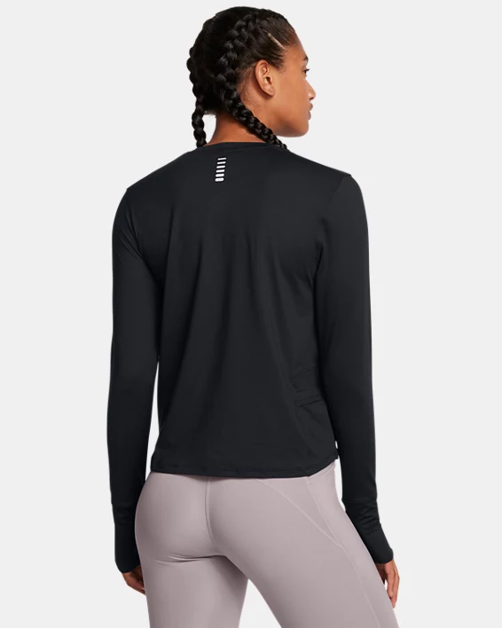 Under Armour Camiseta de manga larga UA Launch Pro para mujer   Rebajas de fábrica