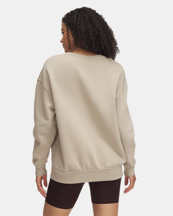 Under Armour Sudadera oversize UA Icon Fleece para mujer   Mejor oferta