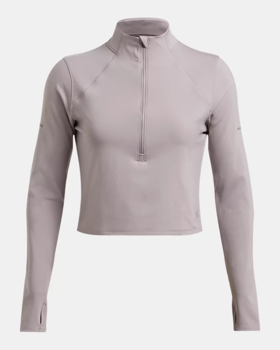 Under Armour Parte de arriba con media cremallera UA Launch Elite para mujer   Envío gratis