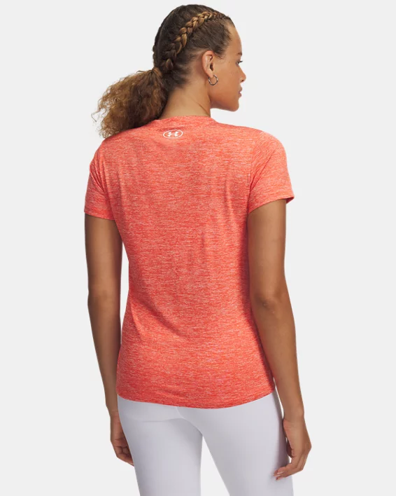 Under Armour Camiseta de manga corta UA Tech™ Twist V-Neck para mujer   Últimos 3 días