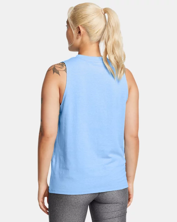 Under Armour Camiseta de tirantes UA Rival Muscle para mujer   Precio de fábrica