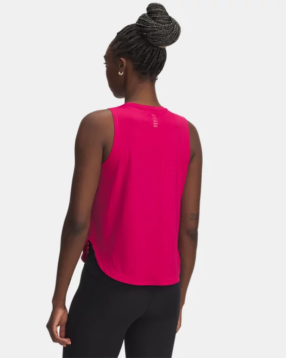 Under Armour Camiseta de tirantes UA Launch Elite para mujer   Promoción por tiempo limitado