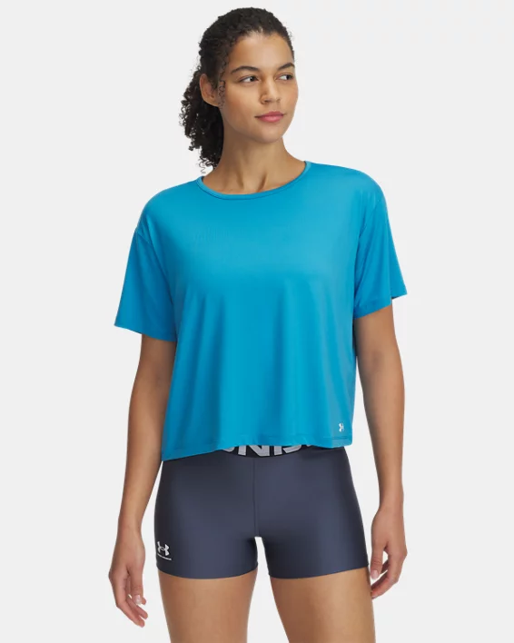 Under Armour Camiseta de manga corta UA Motion para mujer   Superdescuento