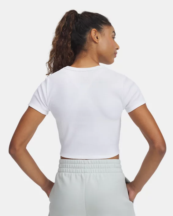 Under Armour Camiseta UA Rival Rib Baby para mujer   Ahorra y exporta