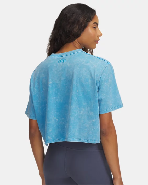 Under Armour Camiseta de manga corta UA Rival Wash para mujer   Libre de impuestos