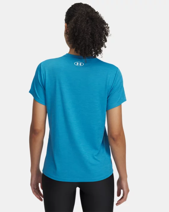 Under Armour Camiseta de manga corta con textura UA Tech™ para mujer   Descuento por venta flash