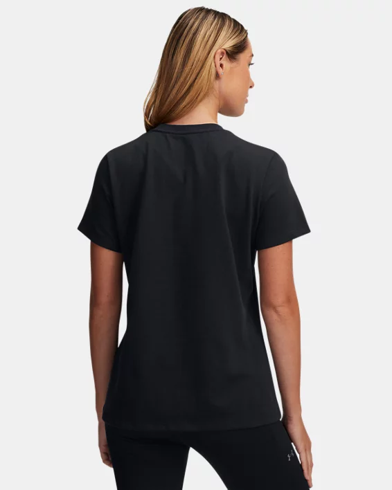 Under Armour Camiseta de manga corta UA Heavyweight Branded para mujer   Outlet online