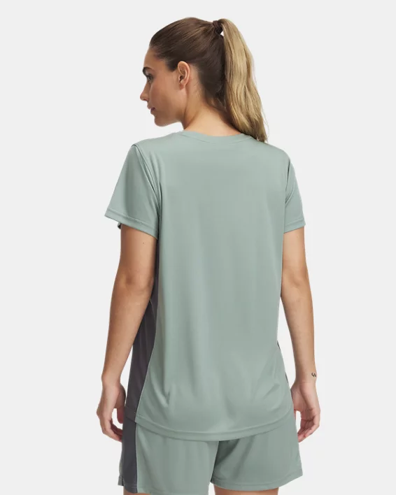 Under Armour Camiseta estampada de manga corta para entrenamiento UA Challenger para mujer   Venta caliente