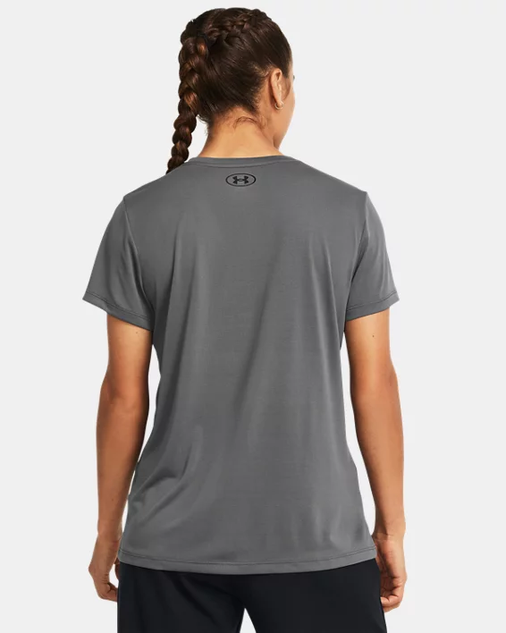 Under Armour Camiseta de manga corta con cuello de pico UA Tech™ para mujer   En oferta