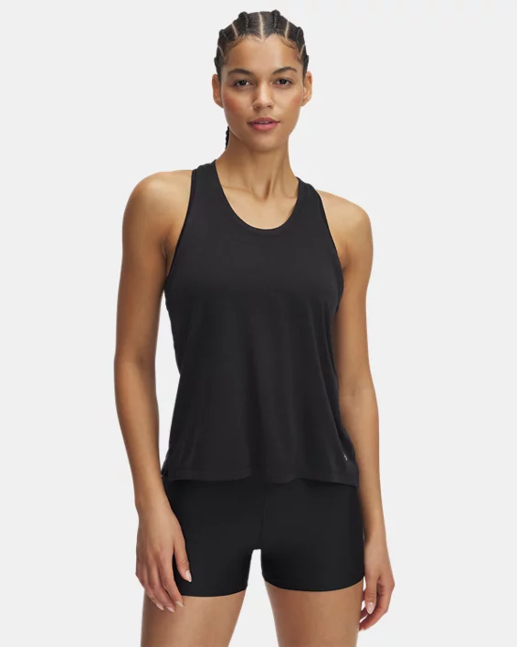Under Armour Camiseta sin mangas UA Launch Camo para mujer   Gran oferta