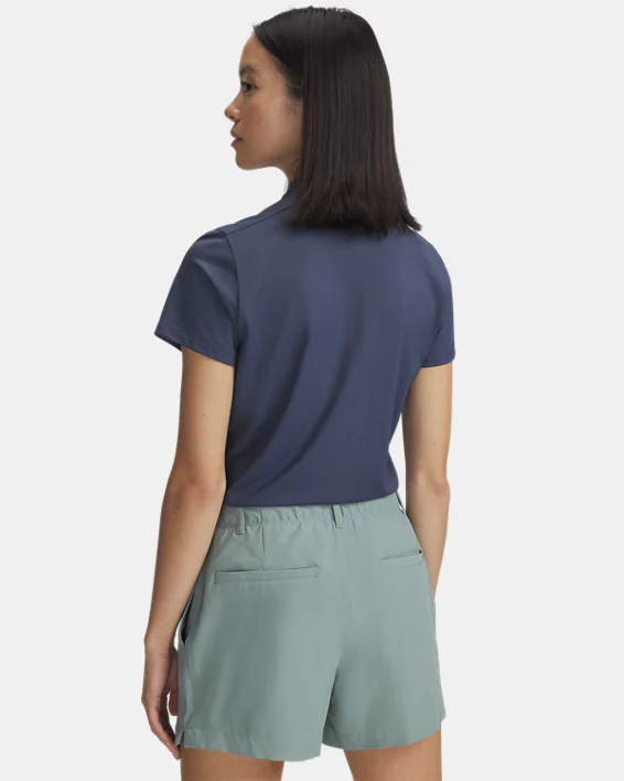 Under Armour Polo de manga corta UA Drive Chill para mujer   Descuento