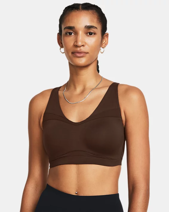 Under Armour Sujetador deportivo de sujeción media UA SmartForm Evolution para mujer  